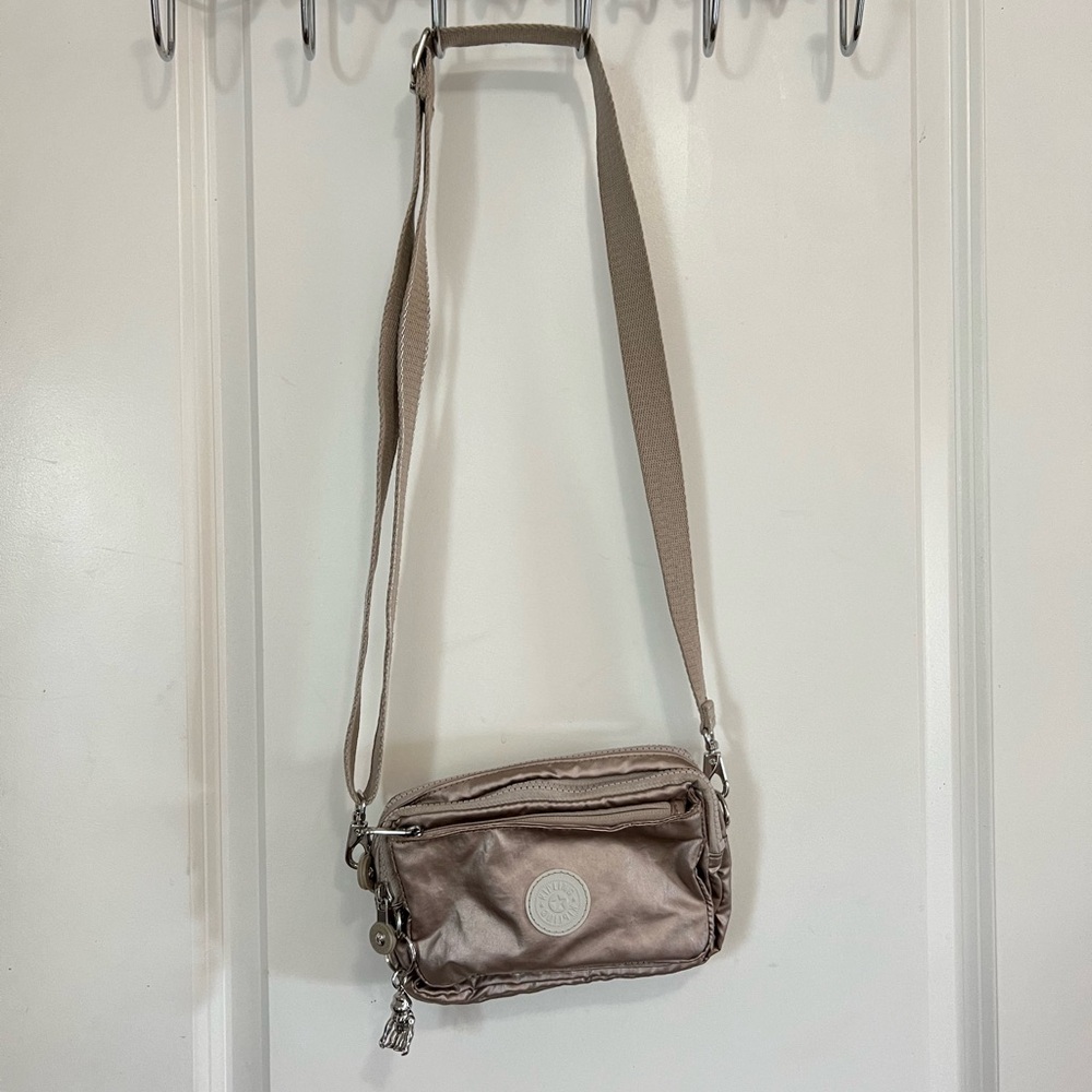 Metallic Rose Convertible Crossbody